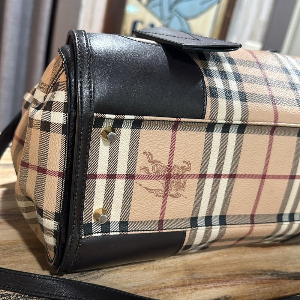 BURBERRY HAYMARKET GLADSTONE TOTE - Picture 5 of 16